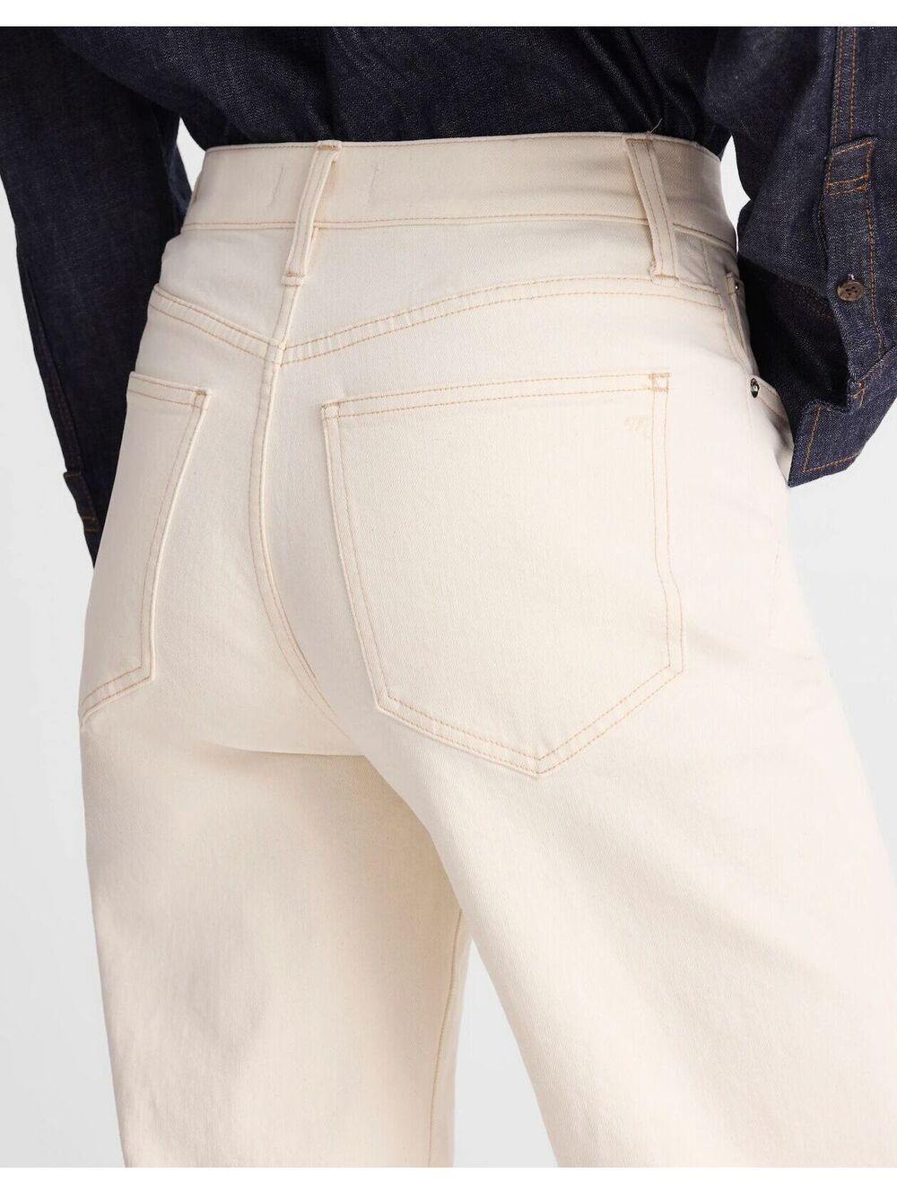 NWT Madewell The Tall Perfect Vintage Wide-Leg Crop Jean Size 29 Tall MSRP $148 - Picture 3 of 5